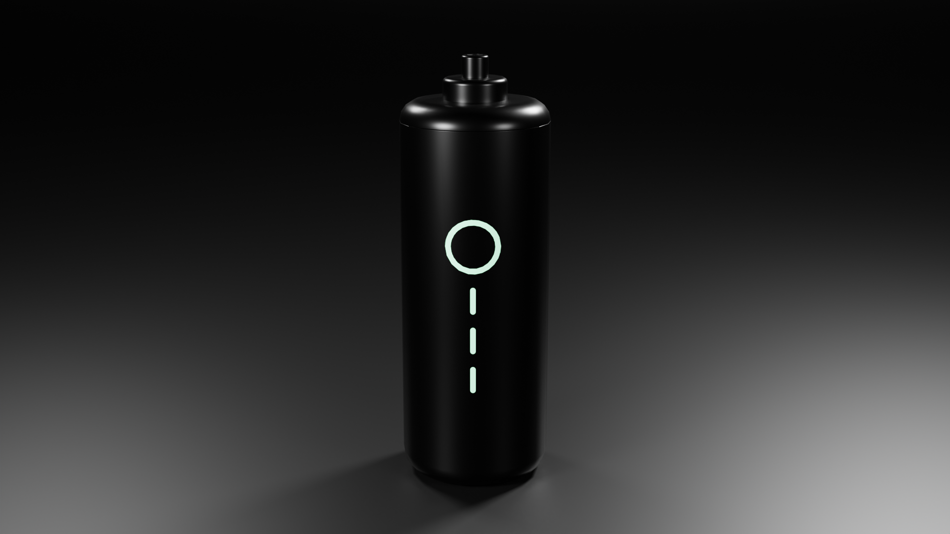 Metal Sports Water Bottle